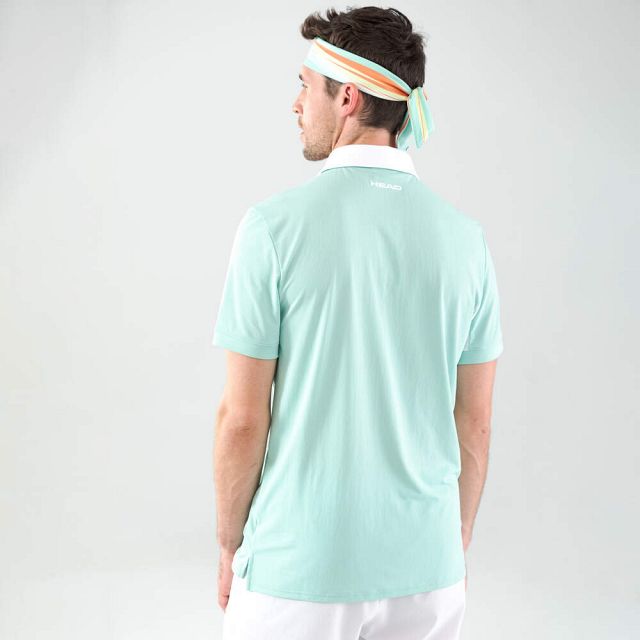 Head Slice Polo Shirt Pastel